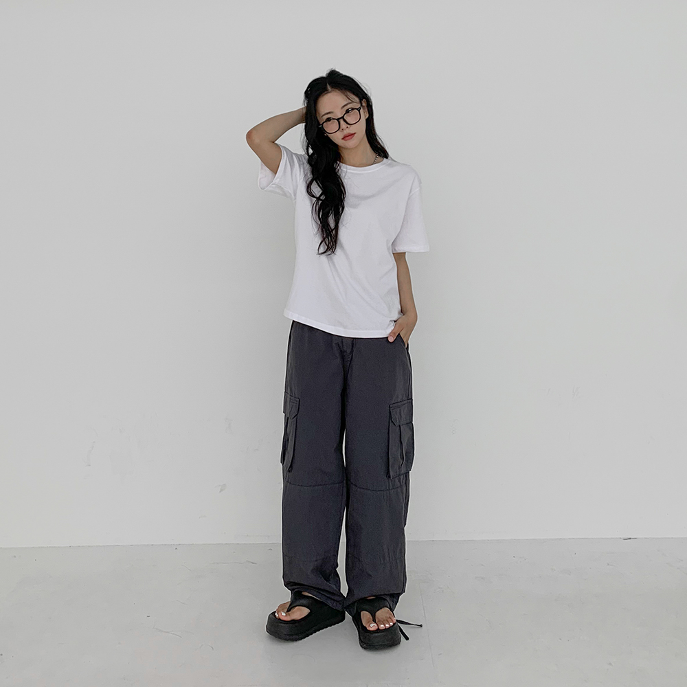 [무료배송][수선놉!!/여름팬츠ღ]시리 와이드 코튼 팬츠 <br> 긴바지 투웨이 카고팬츠 면 여름 하체커버