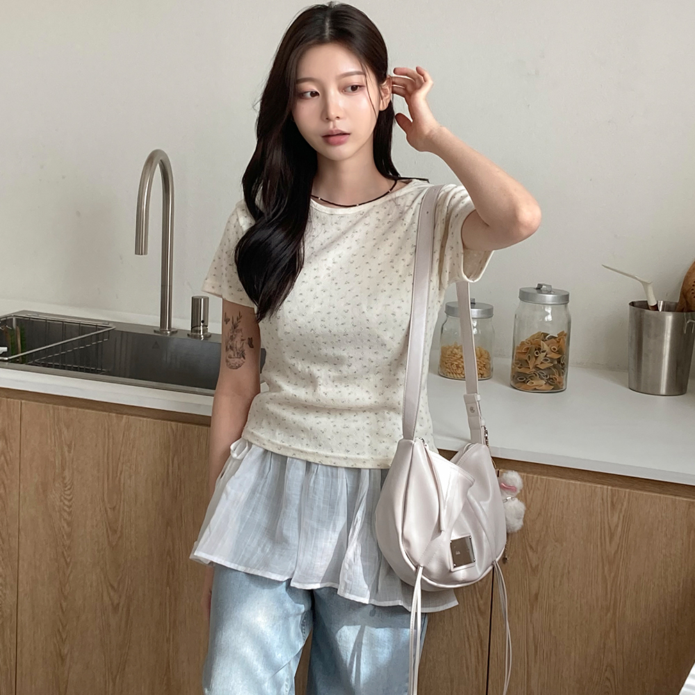 [무료배송][투웨이🤍]해피닝 레이어드 원피스 <br> 미니원피스 시스루 뷔스티에 슬립원피스 허리잘록